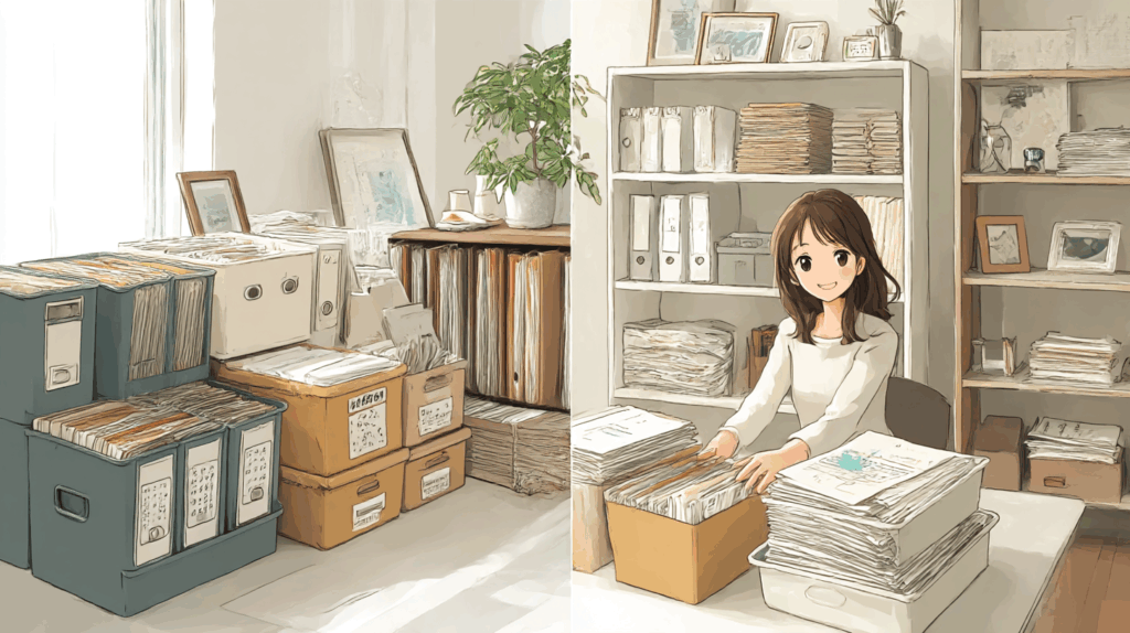 家庭で簡単にできる収納アイデア