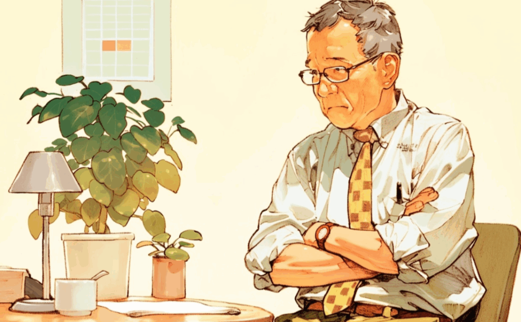 大事なことを言わない上司