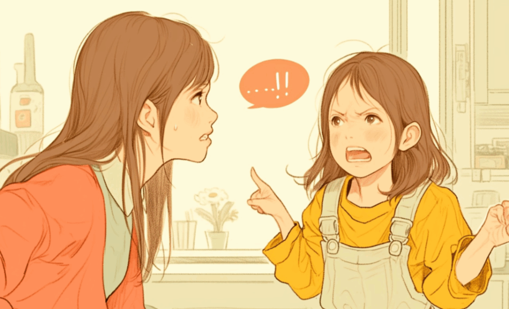 娘の「イライラ」