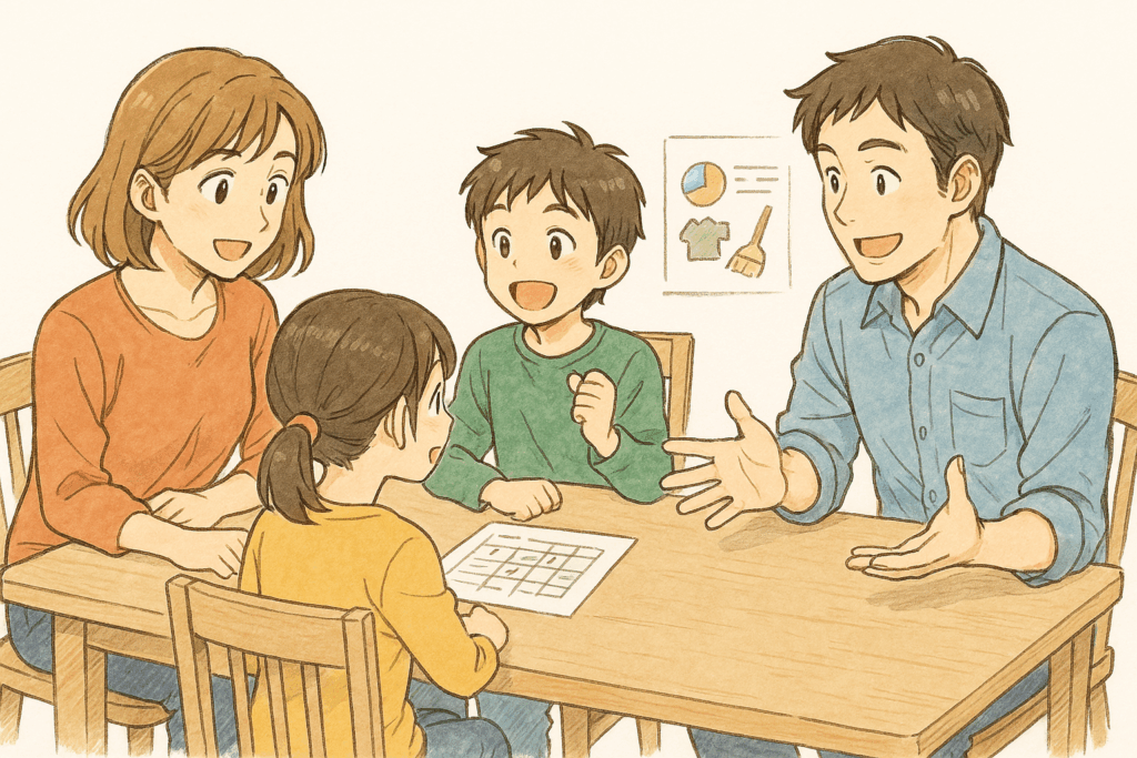 家族との協力体制を築くには