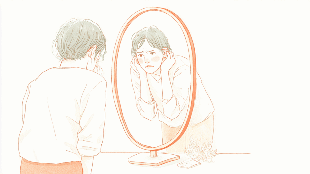 鏡の法則で見る「他人の評価=自分の未熟さの鏡」