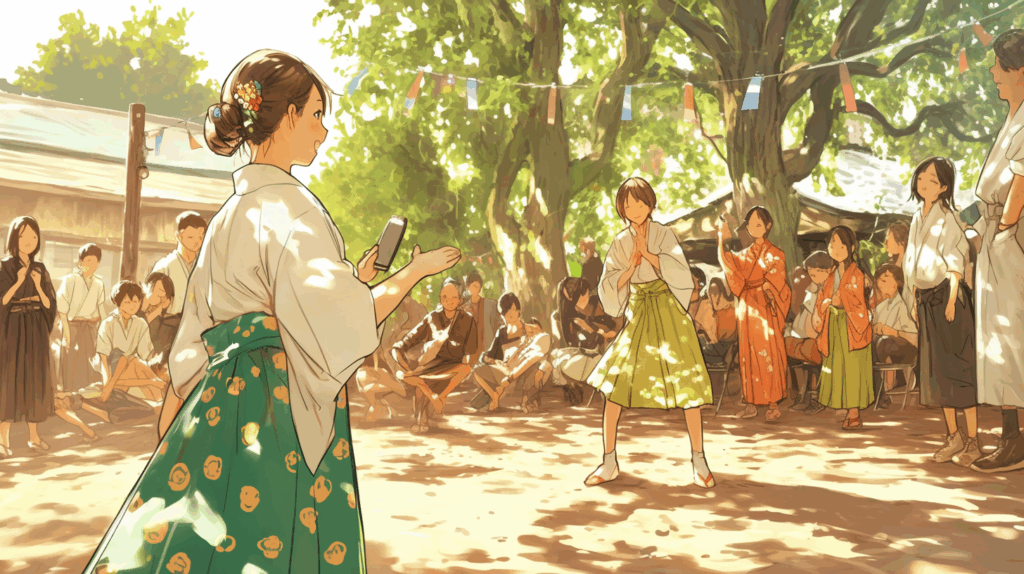 祭りの内容が時代遅れで若者が離れていく