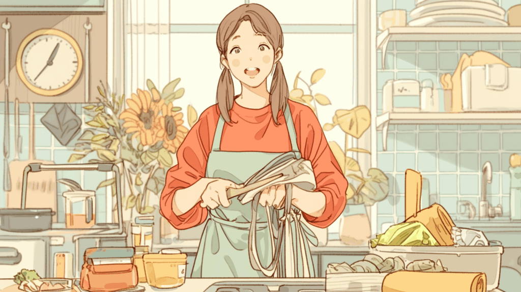 平日にできない家事が週末に集中する