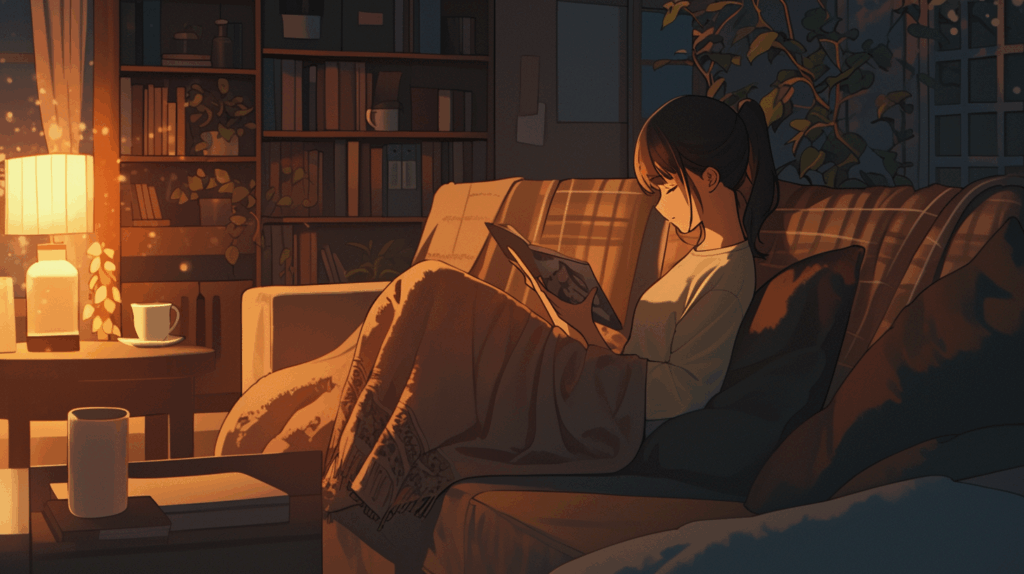 忙しい毎日に癒しをくれる読書タイム